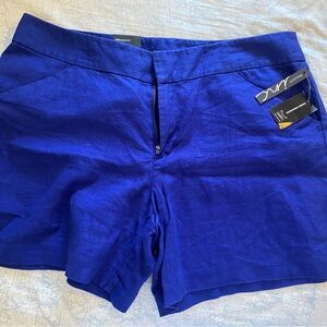 INC International Concepts Royal Blue High Waist Shorts